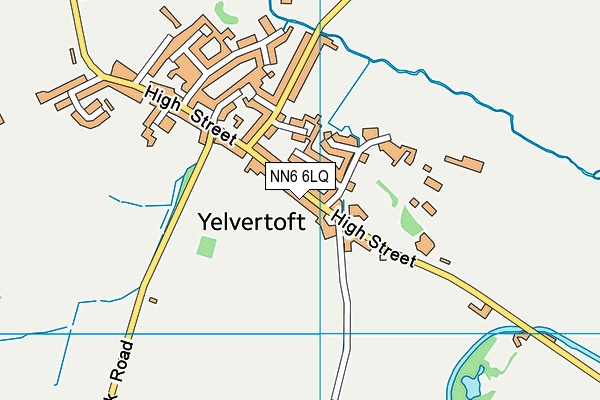 NN6 6LQ map - OS VectorMap District (Ordnance Survey) NN6 6LQ map - OS VectorMap District (Ordnance Survey)