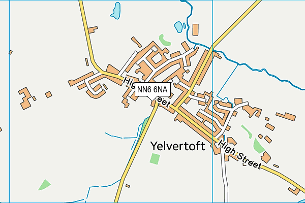 NN6 6NA map - OS VectorMap District (Ordnance Survey) NN6 6NA map - OS VectorMap District (Ordnance Survey)