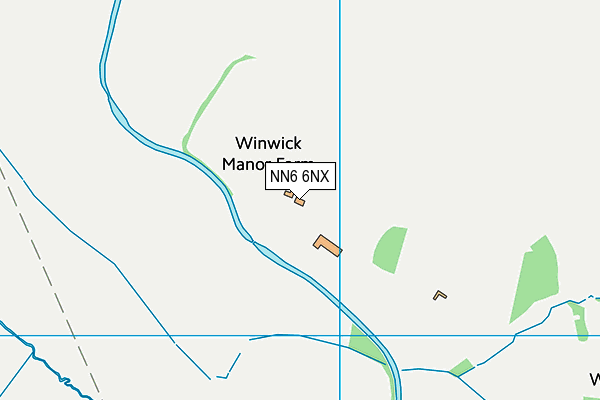 NN6 6NX map - OS VectorMap District (Ordnance Survey) NN6 6NX map - OS VectorMap District (Ordnance Survey)