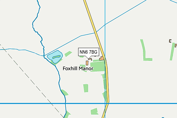 NN6 7BG map - OS VectorMap District (Ordnance Survey) NN6 7BG map - OS VectorMap District (Ordnance Survey)