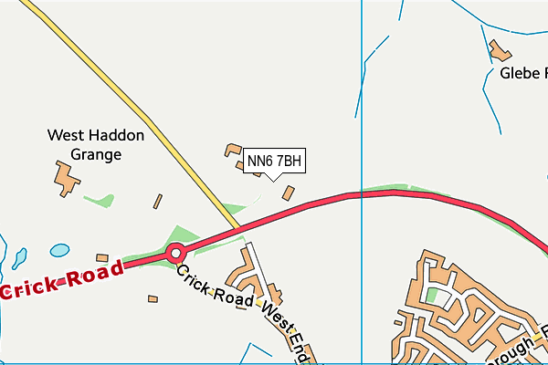 NN6 7BH map - OS VectorMap District (Ordnance Survey) NN6 7BH map - OS VectorMap District (Ordnance Survey)