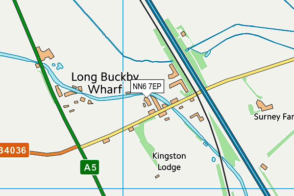 NN6 7EP map - OS VectorMap District (Ordnance Survey) NN6 7EP map - OS VectorMap District (Ordnance Survey)