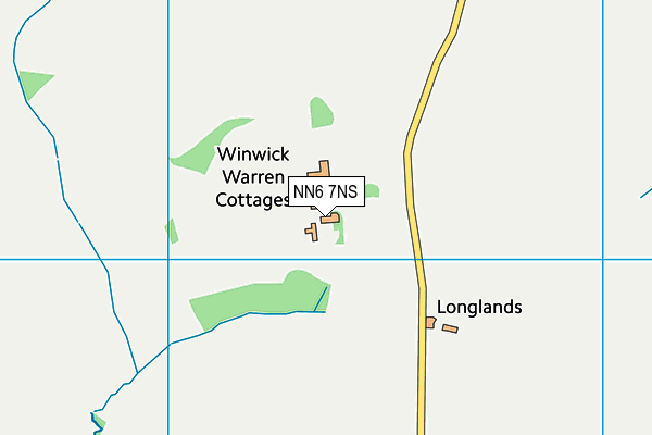 NN6 7NS map - OS VectorMap District (Ordnance Survey) NN6 7NS map - OS VectorMap District (Ordnance Survey)