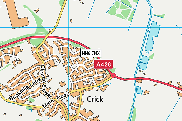 NN6 7NX map - OS VectorMap District (Ordnance Survey) NN6 7NX map - OS VectorMap District (Ordnance Survey)