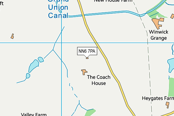 NN6 7PA map - OS VectorMap District (Ordnance Survey) NN6 7PA map - OS VectorMap District (Ordnance Survey)
