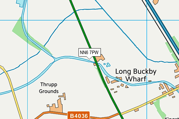 NN6 7PW map - OS VectorMap District (Ordnance Survey) NN6 7PW map - OS VectorMap District (Ordnance Survey)