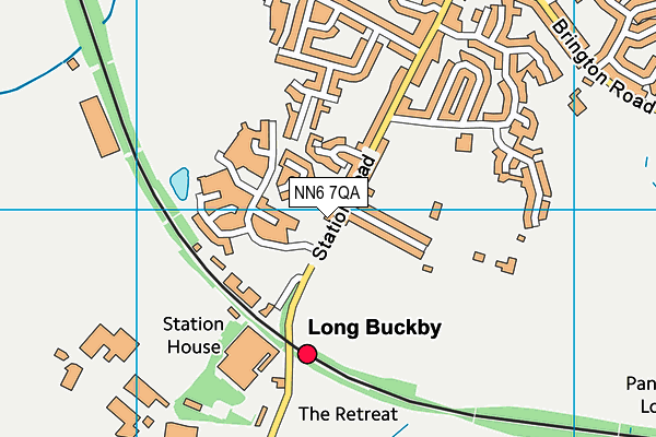 NN6 7QA map - OS VectorMap District (Ordnance Survey) NN6 7QA map - OS VectorMap District (Ordnance Survey)
