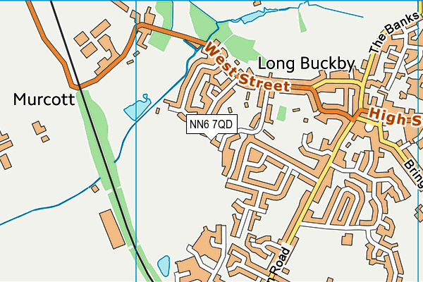 NN6 7QD map - OS VectorMap District (Ordnance Survey) NN6 7QD map - OS VectorMap District (Ordnance Survey)