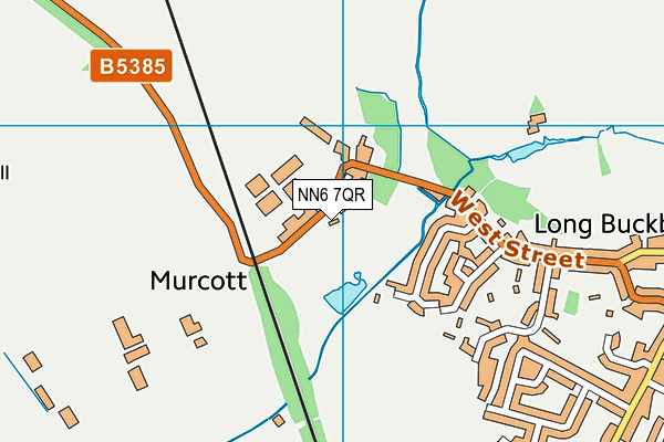 NN6 7QR map - OS VectorMap District (Ordnance Survey) NN6 7QR map - OS VectorMap District (Ordnance Survey)