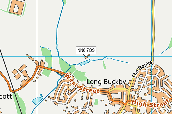NN6 7QS map - OS VectorMap District (Ordnance Survey) NN6 7QS map - OS VectorMap District (Ordnance Survey)