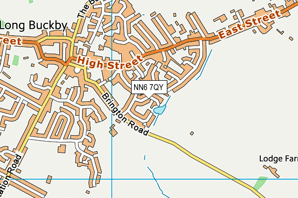 NN6 7QY map - OS VectorMap District (Ordnance Survey) NN6 7QY map - OS VectorMap District (Ordnance Survey)
