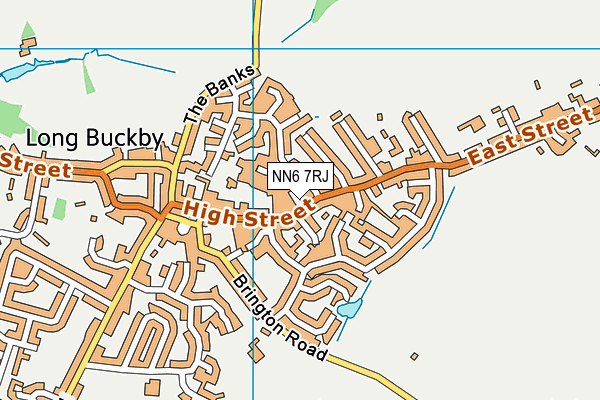 NN6 7RJ map - OS VectorMap District (Ordnance Survey) NN6 7RJ map - OS VectorMap District (Ordnance Survey)