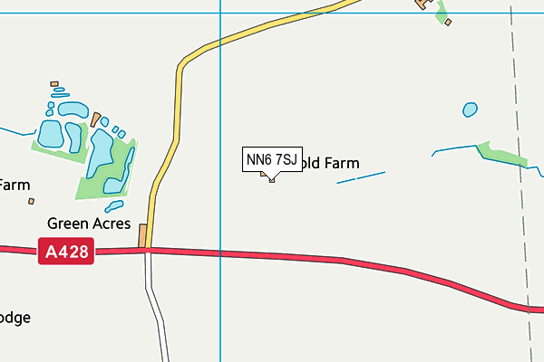 NN6 7SJ map - OS VectorMap District (Ordnance Survey) NN6 7SJ map - OS VectorMap District (Ordnance Survey)