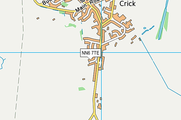 NN6 7TE map - OS VectorMap District (Ordnance Survey) NN6 7TE map - OS VectorMap District (Ordnance Survey)