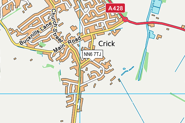 NN6 7TJ map - OS VectorMap District (Ordnance Survey) NN6 7TJ map - OS VectorMap District (Ordnance Survey)