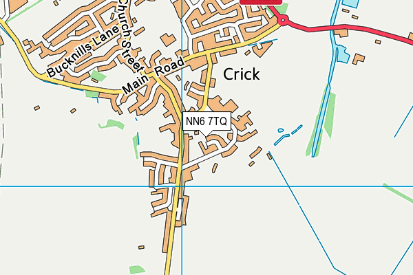 NN6 7TQ map - OS VectorMap District (Ordnance Survey) NN6 7TQ map - OS VectorMap District (Ordnance Survey)