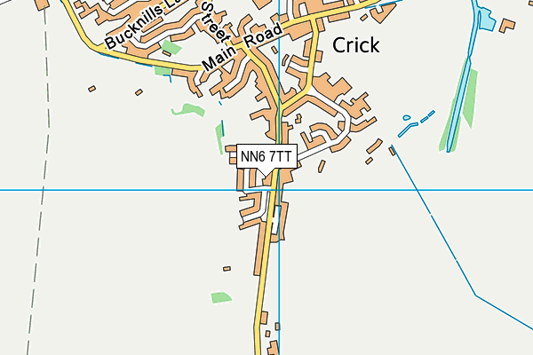 NN6 7TT map - OS VectorMap District (Ordnance Survey) NN6 7TT map - OS VectorMap District (Ordnance Survey)