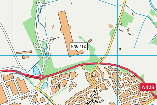 NN6 7TZ map - OS VectorMap District (Ordnance Survey) NN6 7TZ map - OS VectorMap District (Ordnance Survey)