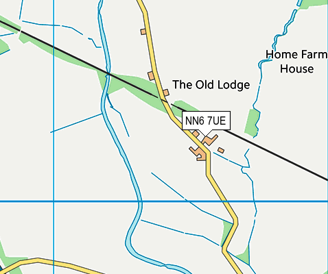 NN6 7UE map - OS VectorMap District (Ordnance Survey) NN6 7UE map - OS VectorMap District (Ordnance Survey)