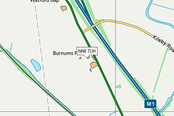 NN6 7UH map - OS VectorMap District (Ordnance Survey) NN6 7UH map - OS VectorMap District (Ordnance Survey)