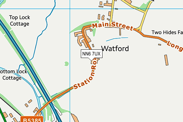 NN6 7UX map - OS VectorMap District (Ordnance Survey) NN6 7UX map - OS VectorMap District (Ordnance Survey)