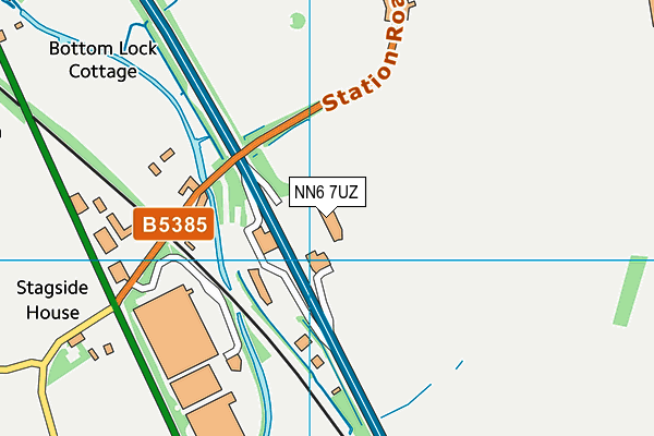 NN6 7UZ map - OS VectorMap District (Ordnance Survey) NN6 7UZ map - OS VectorMap District (Ordnance Survey)
