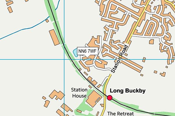 NN6 7WF map - OS VectorMap District (Ordnance Survey) NN6 7WF map - OS VectorMap District (Ordnance Survey)