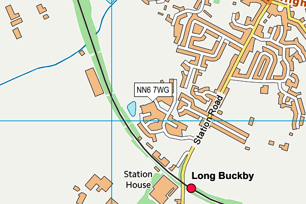 NN6 7WG map - OS VectorMap District (Ordnance Survey) NN6 7WG map - OS VectorMap District (Ordnance Survey)