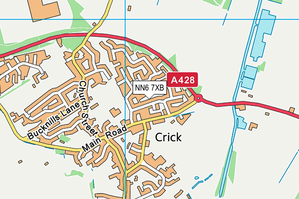 NN6 7XB map - OS VectorMap District (Ordnance Survey) NN6 7XB map - OS VectorMap District (Ordnance Survey)