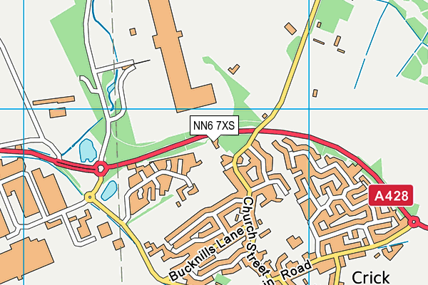 NN6 7XS map - OS VectorMap District (Ordnance Survey) NN6 7XS map - OS VectorMap District (Ordnance Survey)
