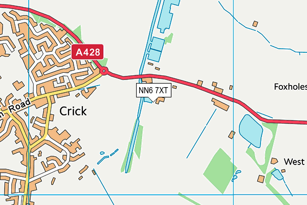 NN6 7XT map - OS VectorMap District (Ordnance Survey) NN6 7XT map - OS VectorMap District (Ordnance Survey)