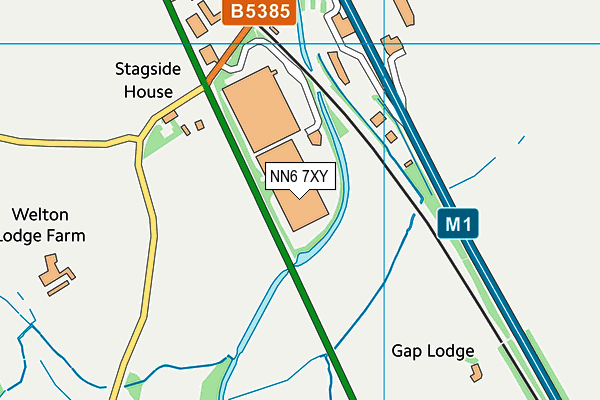 NN6 7XY map - OS VectorMap District (Ordnance Survey) NN6 7XY map - OS VectorMap District (Ordnance Survey)