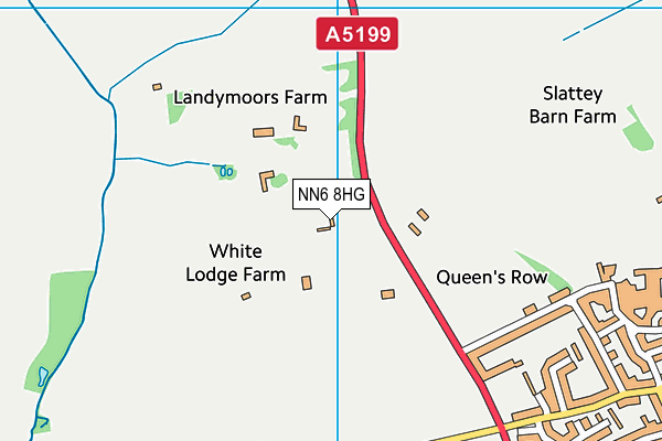 NN6 8HG map - OS VectorMap District (Ordnance Survey) NN6 8HG map - OS VectorMap District (Ordnance Survey)