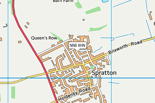NN6 8HN map - OS VectorMap District (Ordnance Survey) NN6 8HN map - OS VectorMap District (Ordnance Survey)