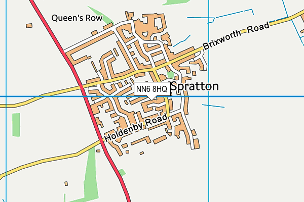 NN6 8HQ map - OS VectorMap District (Ordnance Survey) NN6 8HQ map - OS VectorMap District (Ordnance Survey)