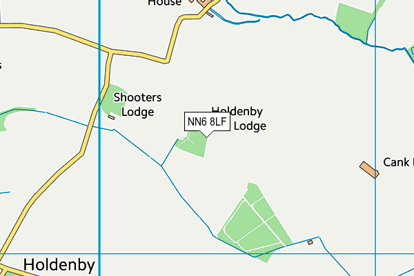 NN6 8LF map - OS VectorMap District (Ordnance Survey) NN6 8LF map - OS VectorMap District (Ordnance Survey)