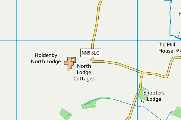 NN6 8LG map - OS VectorMap District (Ordnance Survey) NN6 8LG map - OS VectorMap District (Ordnance Survey)