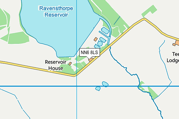 NN6 8LS map - OS VectorMap District (Ordnance Survey) NN6 8LS map - OS VectorMap District (Ordnance Survey)