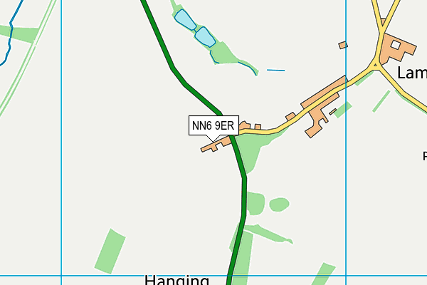NN6 9ER map - OS VectorMap District (Ordnance Survey) NN6 9ER map - OS VectorMap District (Ordnance Survey)