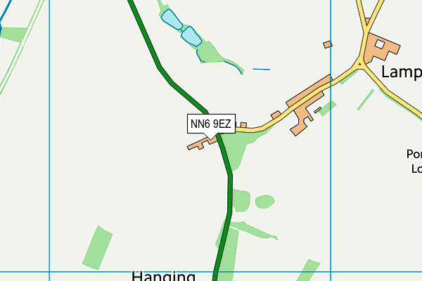 NN6 9EZ map - OS VectorMap District (Ordnance Survey) NN6 9EZ map - OS VectorMap District (Ordnance Survey)