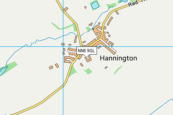 NN6 9GL map - OS VectorMap District (Ordnance Survey) NN6 9GL map - OS VectorMap District (Ordnance Survey)