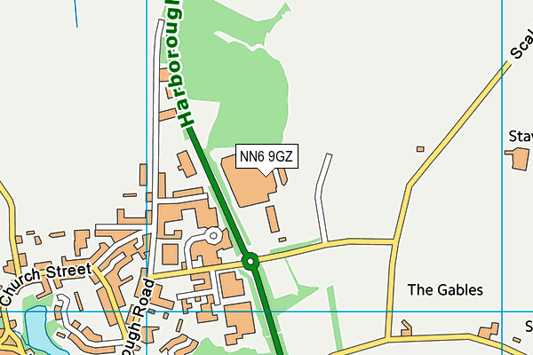 NN6 9GZ map - OS VectorMap District (Ordnance Survey) NN6 9GZ map - OS VectorMap District (Ordnance Survey)