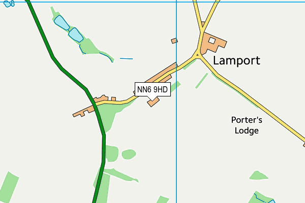 NN6 9HD map - OS VectorMap District (Ordnance Survey) NN6 9HD map - OS VectorMap District (Ordnance Survey)