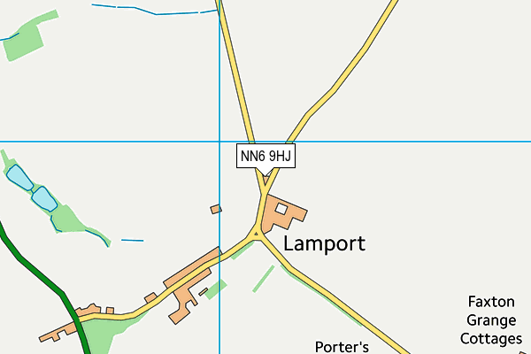 NN6 9HJ map - OS VectorMap District (Ordnance Survey) NN6 9HJ map - OS VectorMap District (Ordnance Survey)