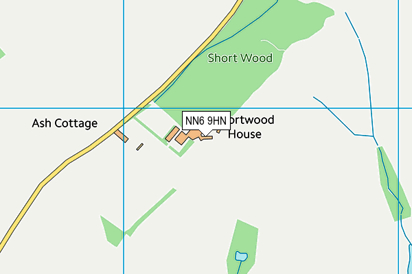 NN6 9HN map - OS VectorMap District (Ordnance Survey) NN6 9HN map - OS VectorMap District (Ordnance Survey)