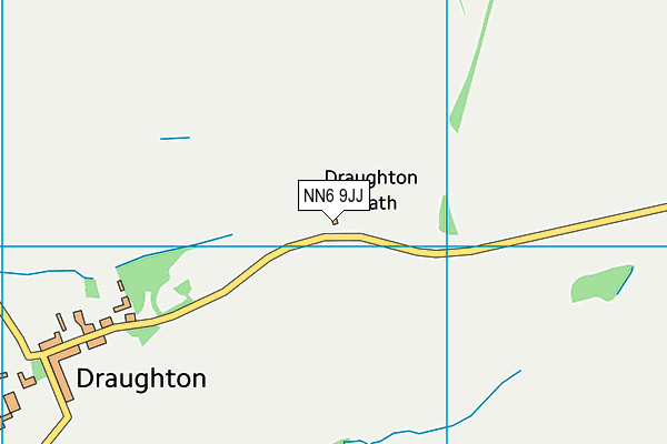 NN6 9JJ map - OS VectorMap District (Ordnance Survey) NN6 9JJ map - OS VectorMap District (Ordnance Survey)
