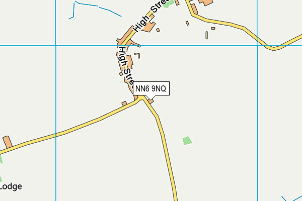 NN6 9NQ map - OS VectorMap District (Ordnance Survey) NN6 9NQ map - OS VectorMap District (Ordnance Survey)