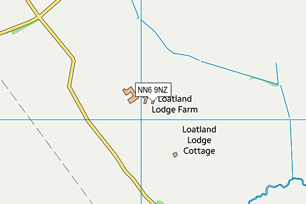 NN6 9NZ map - OS VectorMap District (Ordnance Survey) NN6 9NZ map - OS VectorMap District (Ordnance Survey)