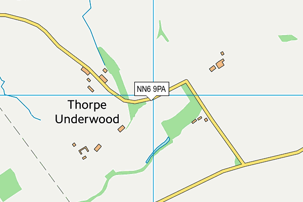 NN6 9PA map - OS VectorMap District (Ordnance Survey) NN6 9PA map - OS VectorMap District (Ordnance Survey)