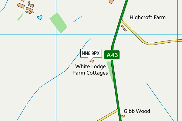 NN6 9PX map - OS VectorMap District (Ordnance Survey) NN6 9PX map - OS VectorMap District (Ordnance Survey)